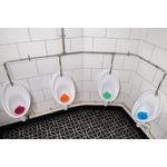 P-Wave Slant6 Urinal Screen Honeysuckle (Pack of 10) WZDS60HS
