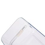 StoreStack Refrigerator Bin +Lid 2 Inserts Clear 368x114x114mm RB13609