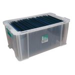 StoreStack 54 Litre Storage Box 640x380x310mm Clear RB77234
