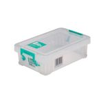 StoreStack 0.8 Litre Storage Box 200x125x50mm Clear RB90118