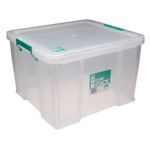StoreStack 48 Litre Storage Box 490x440x320mm Clear RB90125