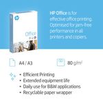 HP White Office A4 Paper 80gsm (Pack of 2500) HP F0317