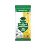 Dettol Multipurpose Wipe Sparkling Lemon 110 Wipes Pack of 4 3348372