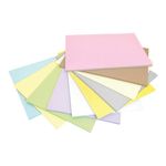 Paper Stack 80gsm A4 Assorted Vivid/Pastel (Pack of 500) AR02482
