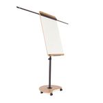 Rocada Natural Design Multifunctional Mobile Flipchart NAT0618