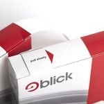 Blick Labels in Dispensers Round 19mm White (Pack of 1400) RS005551