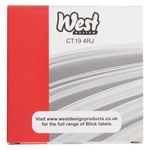 Blick Labels in Dispensers Round 19mm Blue (Pack of 1280) RS011453
