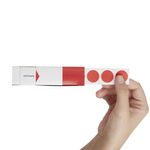 Blick Labels in Dispensers Round 19mm Red (Pack of 1280) RS012054