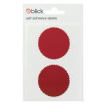 Blick Company Seal 50mm Diameter Red 8/Dispenser Pack of 160 RS014652