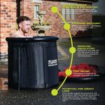 Urban Fitness Recovery Ice Bath Black UFR00101