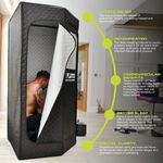 Urban Fitness Recovery Home Sauna 3L Black UFR00201