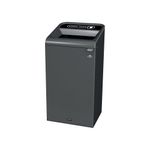 Rubbermaid Configure Container with General Waste Label 87L Black 2154755
