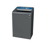 Rubbermaid Configure Container with Paper Recycling Label 125L Blue 2154760