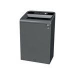 Rubbermaid Configure Container with General Waste Label 125L Black 2154762