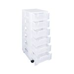 Really Useful Slimline 6 Drawer Storage Tower 3.5L Clear ST6x3.5C