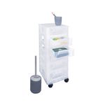 Really Useful Slimline 6 Drawer Storage Tower 3.5L Clear ST6x3.5C