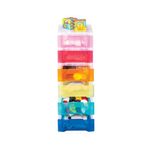 Really Useful Slimline 6 Drawer Storage Tower 3.5L Clr/Ast ST6x3.5ASS