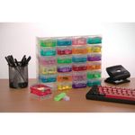 Really Useful 24 Compartment Organiser Box 0.07L Rainbow 0.07x24ORGASS