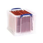 Really Useful Stacking Box Handles 25.7L Clear Pack of 3 25.7C-PK3CB