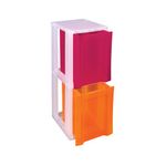 Really Useful Slimline 2 Drw Storage Tower 11.5L Clr/Ast ST2x11.5CLASS