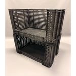 Really Useful Open Fronted Crate 84 Litre Black 84OFC-BK