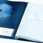 Rexel Clearview Display Book 24 Pocket A4 Black 10320BK