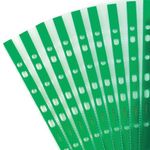 Rexel Nyrex Premium Pocket CKP/A4 Green Spine Glass Clear (Pack of 100) 12265