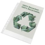 Rexel 100% Recycled A4 Punched Pocket (Pack of 100) 2115702