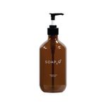 Soap2o Hair+Body Gel Empty Plastic Bottle 500ml S2OHB500G