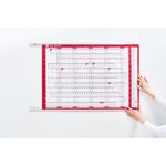 Sasco Aluminium Mounted Planner Track (2 Pack) 20360