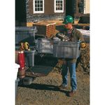 Brute Tote Box/Lid 75 Litre Grey W441xD384xL707mm 382216