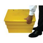 Mini Salt and Grit Bin Yellow 50L 389110