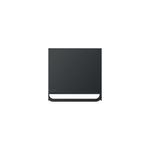 Fire Retardant Steel Sackholder White Body with Black Lid 28L 410359