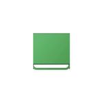 Fire Retardant Steel Sackholder White Body with Green Lid 42L 410368