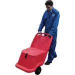 Mobile Salt and Grit Bin Kit Red 75L with De-icing Salt 418885
