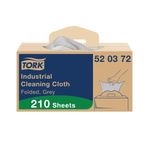 Tork Industrial Cleaning Cloth Grey (Pack of 210)520372