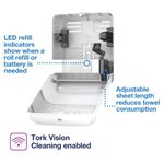 Tork Matic Hand Towel Roll Dispenser with Intuition Sensor White 551100