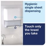 Tork Matic Hand Towel Roll Dispenser with Intuition Sensor White 551100