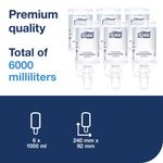 Tork Extra Mild Foam Hand Soap S4 Refill 1 Litre (Pack of 6) 520701