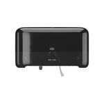 Tork OptiServe Coreless 2-Roll Toilet Roll Dispenser Black 558068