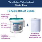 Tork Reflex Portable Dispenser and Roll Starter Pack 473188