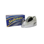 Sellotape Chrome Tape Dispenser Large 25mmx66m 575450
