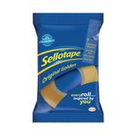 Sellotape Original Golden Tape 24mmx33m Pack of 6 1443254