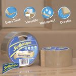 Sellotape Brown Parcel Tape 48mmx50m Pack of 8 1760686