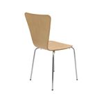 5 Star Recess Heavy Duty Chair Beech SF1004348