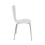 5 Star Recess Heavy Duty Chair White SF1004347