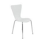 5 Star Recess Heavy Duty Chair White SF1004347