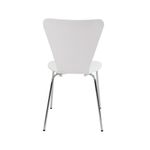 5 Star Recess Heavy Duty Chair White SF1004347