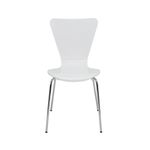 5 Star Recess Heavy Duty Chair White SF1004347