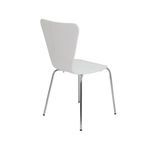 5 Star Recess Heavy Duty Chair White SF1004347